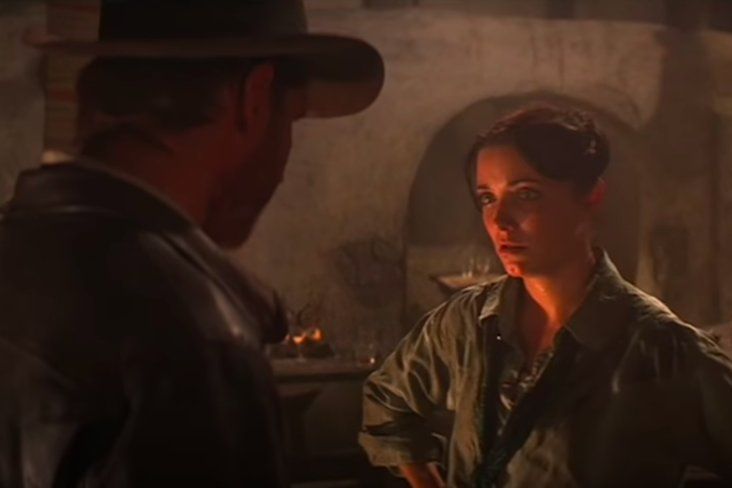Drama de Marion en Indiana Jones