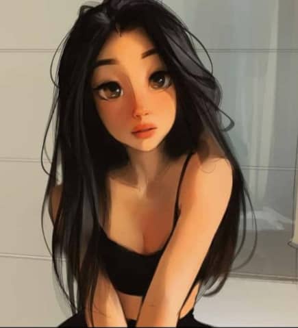 Dibujo de morena bella - Entender a las mujer bonita